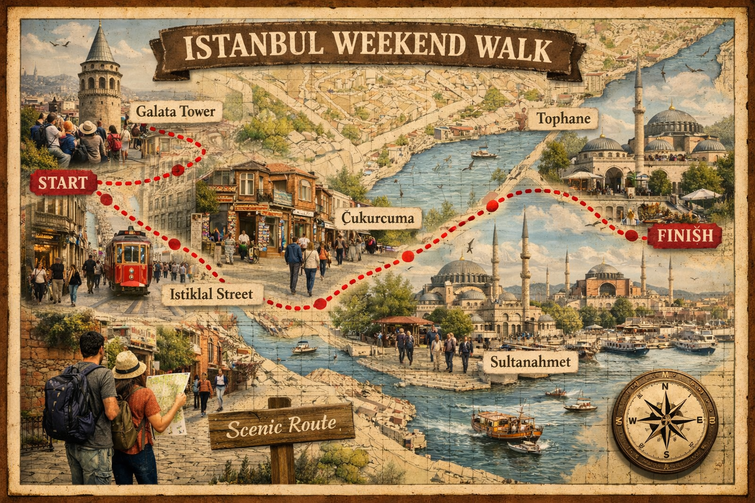 İstanbul haftasonu rotaları