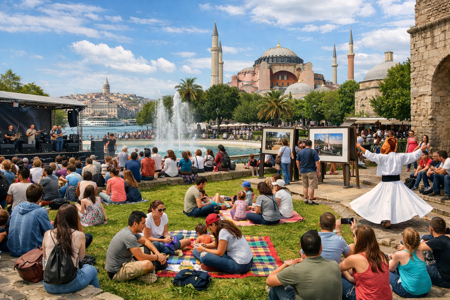 Ücretsiz aktiviteler İstanbul